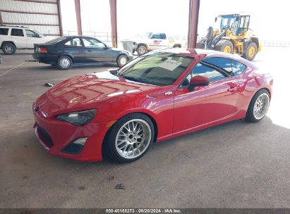 2013 SCION FR-S 10 SERIES Red  Gasoline JF1ZNAA14D2731746 photo #3