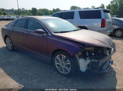 2015 LINCOLN MKZ Purple  Gasoline 3LN6L2JK8FR622301 photo #1