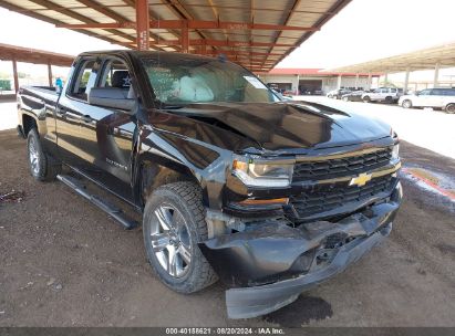 2019 CHEVROLET SILVERADO 1500 LD SILVERADO CUSTOM Black  Gasoline 2GCVKMEC1K1212309 photo #1