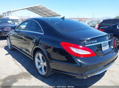 2013 MERCEDES-BENZ CLS 550 Black  Gasoline WDDLJ7DB7DA087545 photo #4