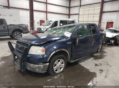 2004 FORD F-150 LARIAT/XL/XLT Blue  Gasoline 1FTPX125X4NA31905 photo #3