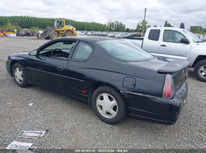 2003 CHEVROLET MONTE CARLO SS Black  Gasoline 2G1WX12K839287813 photo #4