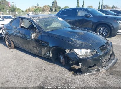 2009 BMW M3 Black  Gasoline WBSWD93599PY43542 photo #1