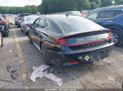 2023 HYUNDAI SONATA SEL PLUS Black  Gasoline KMHL44J26PA276045 photo #4