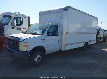 2009 FORD E-350 CUTAWAY White  Gasoline 1FDWE35L29DA36998 photo #3