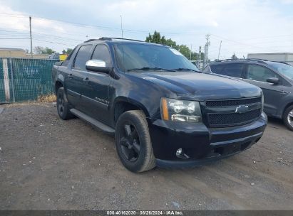 2008 CHEVROLET AVALANCHE 1500 LTZ Black  Flexible Fuel 3GNFK12378G104503 photo #1