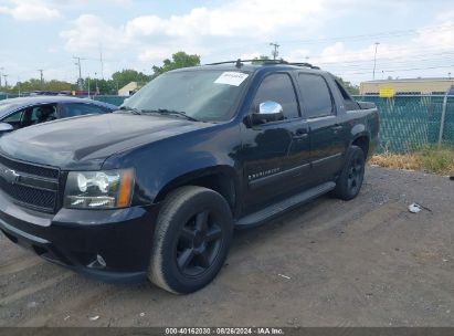 2008 CHEVROLET AVALANCHE 1500 LTZ Black  Flexible Fuel 3GNFK12378G104503 photo #3