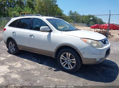 2012 HYUNDAI VERACRUZ LIMITED White  Gasoline KM8NU4CC8CU186211 photo #1