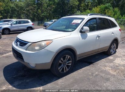 2012 HYUNDAI VERACRUZ LIMITED White  Gasoline KM8NU4CC8CU186211 photo #3