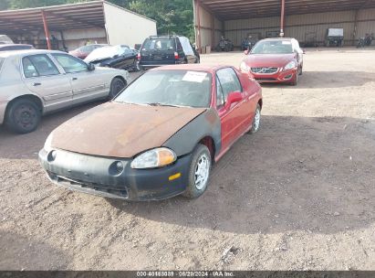 1994 HONDA CIVIC DEL SOL S Red  Gasoline JHMEG1243RS007306 photo #3