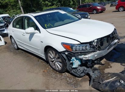 2016 ACURA RLX SPORT HYBRID ADVANCE PACKAGE White  Hybrid JH4KC2F99GC000152 photo #1