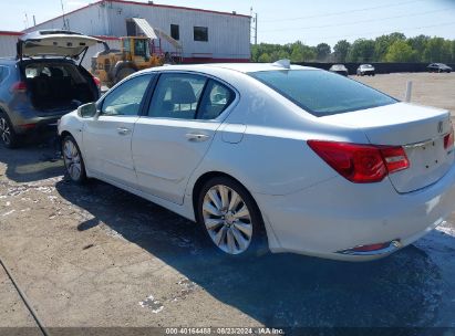 2016 ACURA RLX SPORT HYBRID ADVANCE PACKAGE White  Hybrid JH4KC2F99GC000152 photo #4