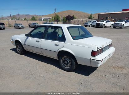 1986 PONTIAC SUNBIRD White  Gasoline 1G2JB6909G7556334 photo #4