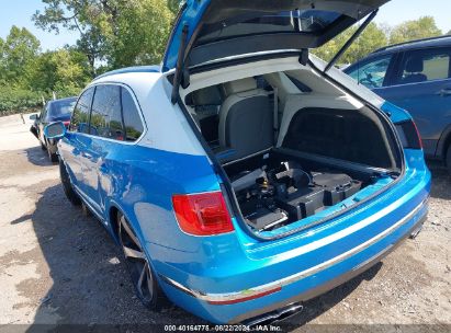 2019 BENTLEY BENTAYGA V8 Blue  Gasoline SJAAM2ZV4KC025005 photo #4