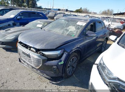 2023 AUDI Q4 E-TRON PREMIUM 40 RWD Blue  Electric WA1ACBFZ3PP058418 photo #3