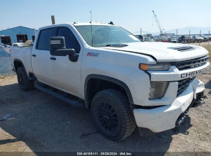 2021 CHEVROLET SILVERADO 2500HD 4WD  STANDARD BED LT White  Diesel 1GC4YNEY0MF144494 photo #1