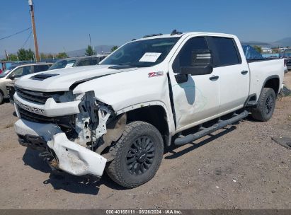 2021 CHEVROLET SILVERADO 2500HD 4WD  STANDARD BED LT White  Diesel 1GC4YNEY0MF144494 photo #3