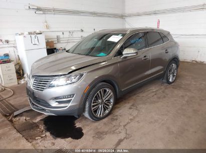 2016 LINCOLN MKC RESERVE Silver  Gasoline 5LMTJ3DH7GUJ01205 photo #3