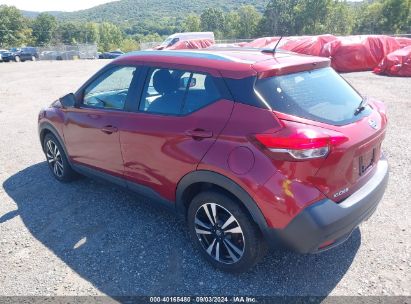 2019 NISSAN KICKS SV Red  Gasoline 3N1CP5CU5KL538450 photo #4