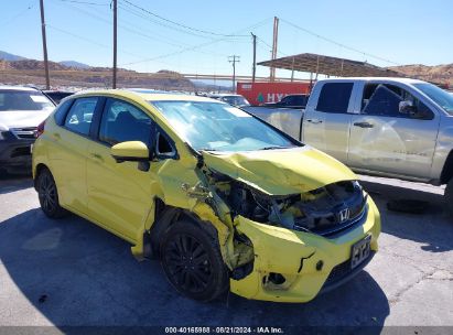 2015 HONDA FIT EX Yellow  Gasoline 3HGGK5G84FM761946 photo #1