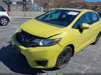 2015 HONDA FIT EX Yellow  Gasoline 3HGGK5G84FM761946 photo #3