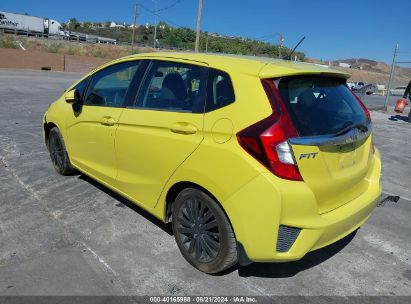 2015 HONDA FIT EX Yellow  Gasoline 3HGGK5G84FM761946 photo #4