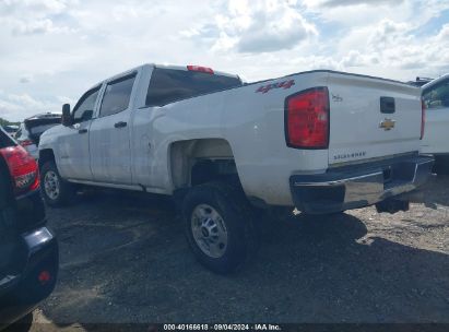 2019 CHEVROLET SILVERADO 2500HD WT White  Diesel 1GC1KREY2KF134574 photo #4