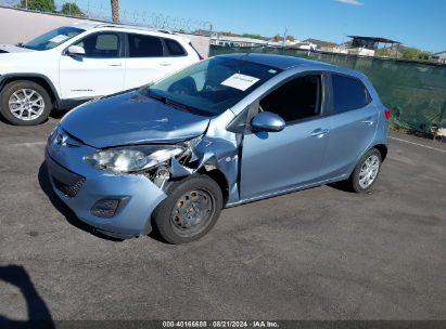 2013 MAZDA MAZDA2 SPORT Light Blue  Gasoline JM1DE1KZ2D0166532 photo #3