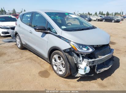 2019 CHEVROLET BOLT EV LT Gray  Electric 1G1FY6S05K4113790 photo #1