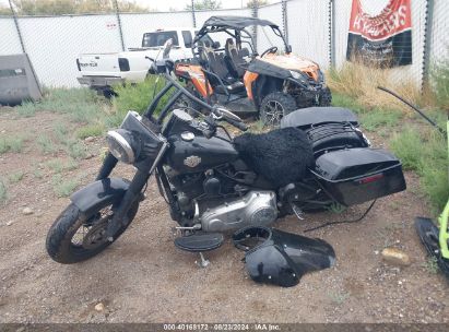 2015 HARLEY-DAVIDSON FLS SOFTAIL SLIM Black  Gasoline 1HD1JRV30FB029700 photo #3