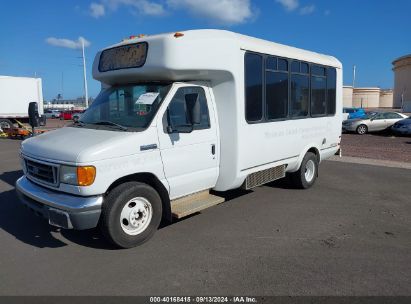 2007 FORD E-450 CUTAWAY White  Gasoline 1FDXE45S87DA99165 photo #3