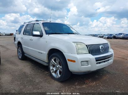 2010 MERCURY MOUNTAINEER PREMIER White  Gasoline 4M2EN3JE8AUJ07367 photo #1