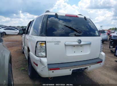 2010 MERCURY MOUNTAINEER PREMIER White  Gasoline 4M2EN3JE8AUJ07367 photo #4