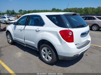 2012 CHEVROLET EQUINOX LS White  Flexible Fuel 2GNFLCEK2C6241249 photo #4