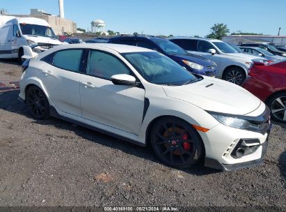 2021 HONDA CIVIC TYPE R TOURING White  Gasoline SHHFK8G75MU205471 photo #1