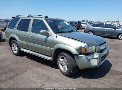 2001 INFINITI QX4 LUXURY Gold  Gasoline JNRDR09Y11W216969 photo #1