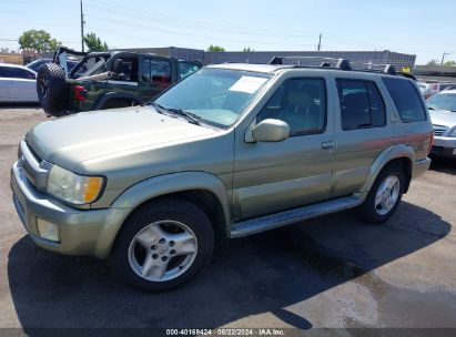 2001 INFINITI QX4 LUXURY Gold  Gasoline JNRDR09Y11W216969 photo #3