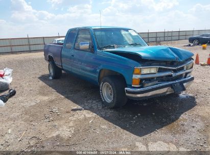 1993 CHEVROLET GMT-400 C1500 Blue  Gasoline 2GCEC19Z8P1128683 photo #1