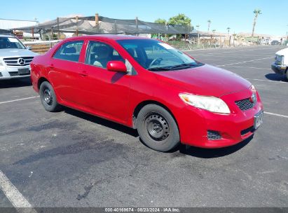 2009 TOYOTA COROLLA LE Red  Gasoline JTDBL40E299068697 photo #1