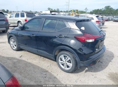 2021 NISSAN KICKS S XTRONIC CVT Black  Gasoline 3N1CP5BV0ML493026 photo #4