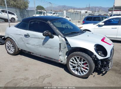 2015 MINI COUPE JOHN COOPER WORKS Gray  Gasoline WMWSX9C54FT655279 photo #1