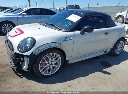 2015 MINI COUPE JOHN COOPER WORKS Gray  Gasoline WMWSX9C54FT655279 photo #3