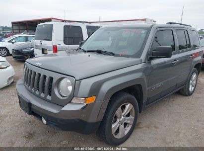 2013 JEEP PATRIOT LATITUDE Gray  Gasoline 1C4NJRFB4DD253708 photo #3