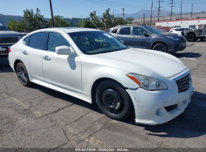 2011 INFINITI M56 White  Gasoline JN1AY1AP2BM520391 photo #1