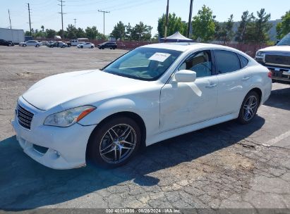 2011 INFINITI M56 White  Gasoline JN1AY1AP2BM520391 photo #3