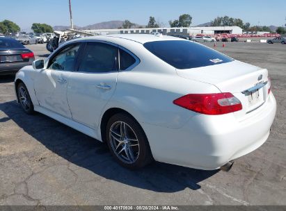 2011 INFINITI M56 White  Gasoline JN1AY1AP2BM520391 photo #4