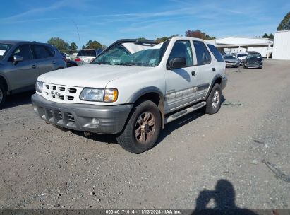 2002 ISUZU RODEO LS 3.2L V6/LSE 3.2L V6/S 3.2L V6 White  Gasoline 4S2CK58W424319950 photo #3