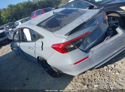 2023 HONDA CIVIC SI SEDAN Gray  Gasoline 2HGFE1E51PH473337 photo #4