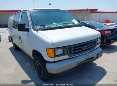 2007 FORD E-150 White  Gasoline 1FTNE14W67DA67183 photo #1