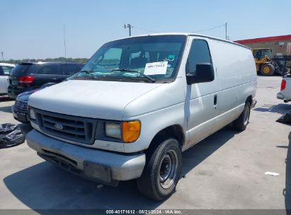 2007 FORD E-150 White  Gasoline 1FTNE14W67DA67183 photo #3